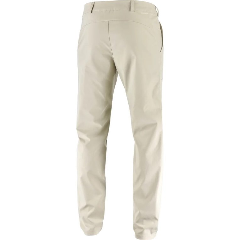 Beige Salomon Wayfarer City Men's Sport Pants | PH 82405E